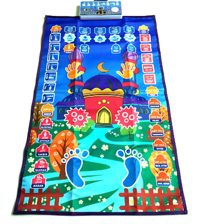 Tapis de Prière Électronique Interactif pour Enfants Musulmans