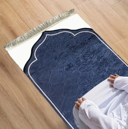 Tapis de Prière Bleu Confort et Sérénité