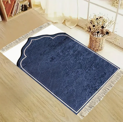 Tapis de Prière Bleu Confort et Sérénité